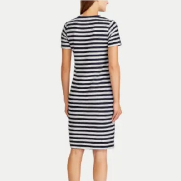 Ralph Lauren Sequined Striped Dress - Picture 4 of 13
